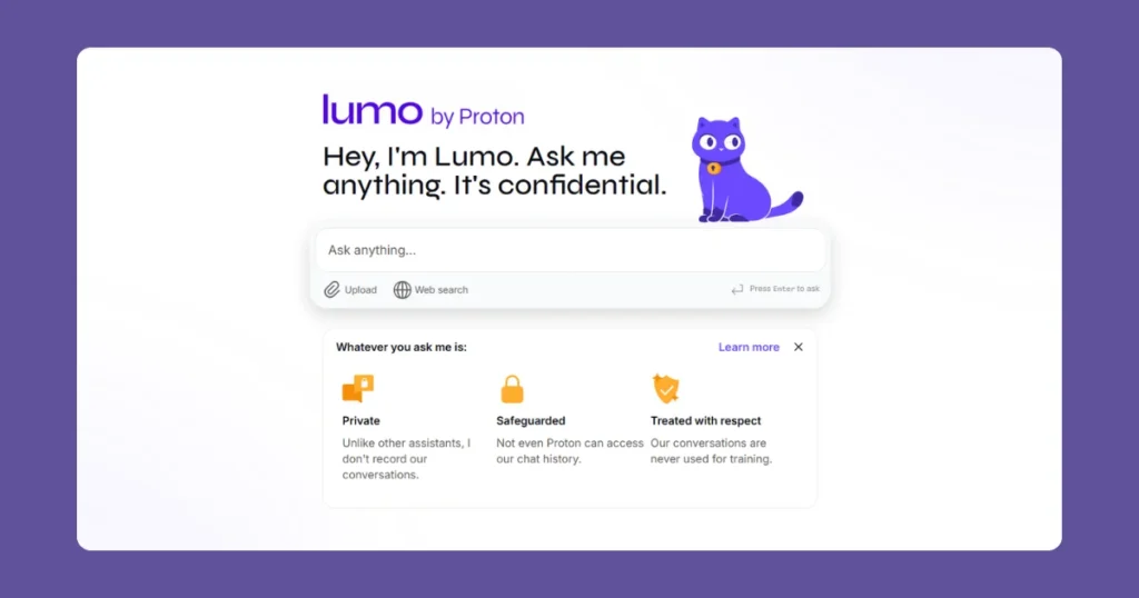Lumo by Proton: Privacy-First AI Assistant for Secure Conversations