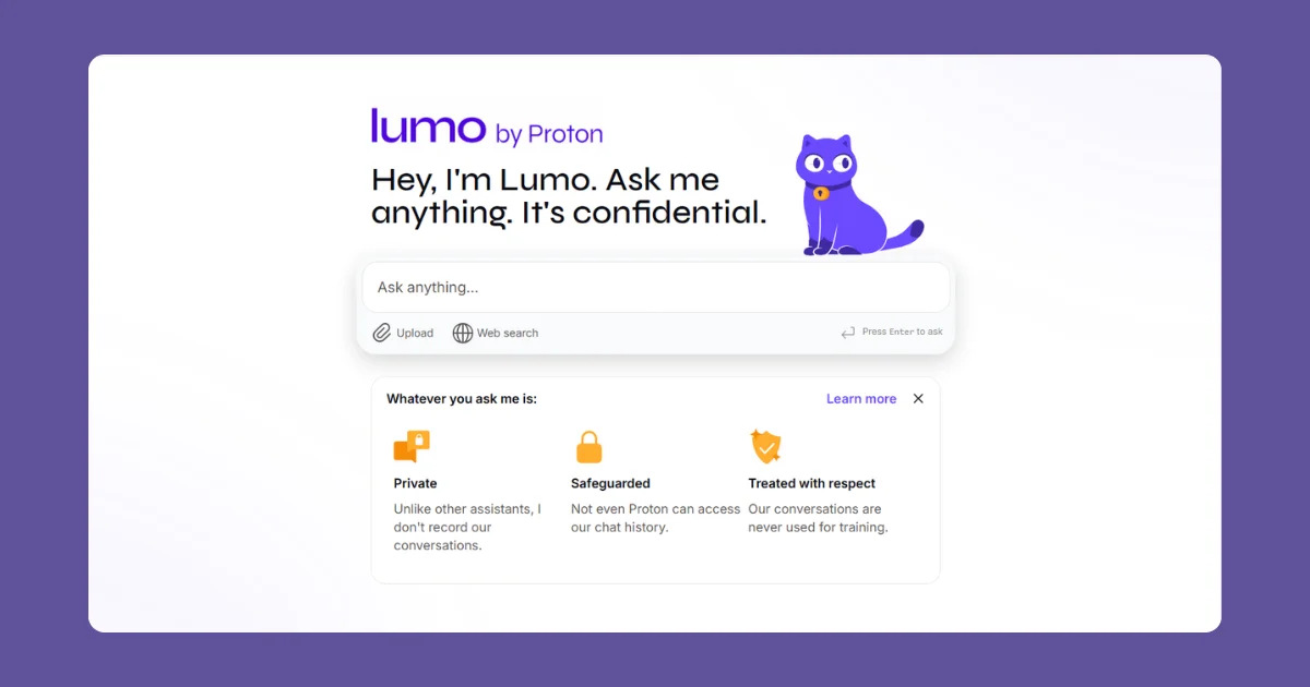 proton lumo privacy first ai assistant