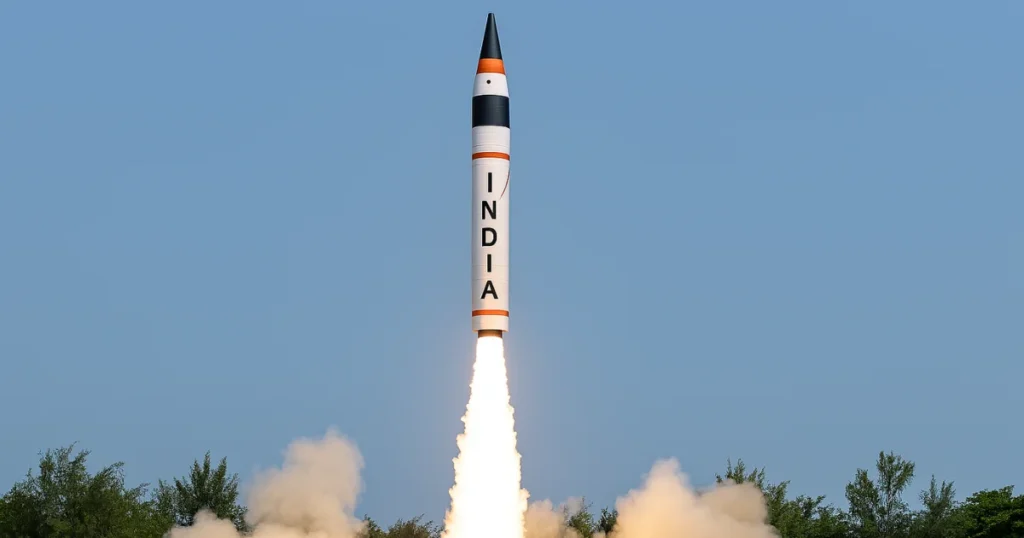 india successfully tests agni 5 ballistic missile